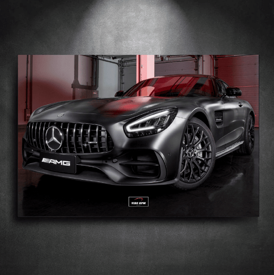 Tableau NÉON Mercedes AMG GT R