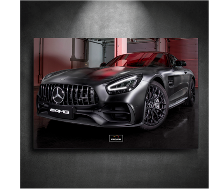 Tableau NÉON Mercedes AMG GT R